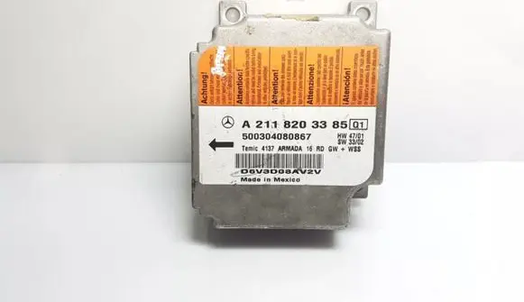 Mercedes-Benz C W203 Airbag control unit/module A2118203385
