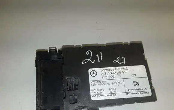Mercedes-Benz E W211 Other control units/modules A2114452500 A2115403545