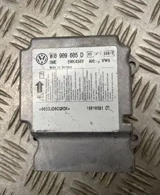 Volkswagen Golf V Airbag control unit/module 1K0909605D 5WK43411