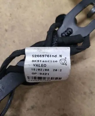 Renault Laguna III Front seatbelt buckle 5266976 F526697600