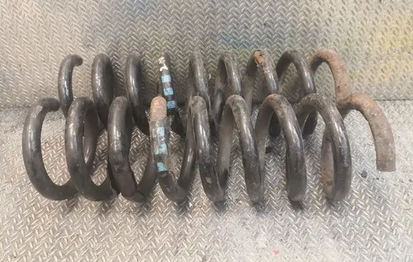 Mercedes-Benz E W210 Set of springs and shock absorbers (Front and rear) 2103243204 A2103243204