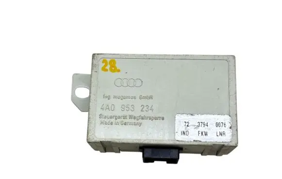 Audi A6 S6 C4 4A Immobilizer control unit/module 4A0953234