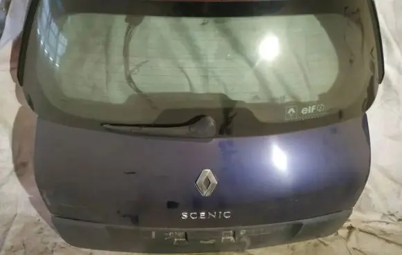 Renault Scenic II - Grand scenic II Tailgate/trunk/boot lid melynas