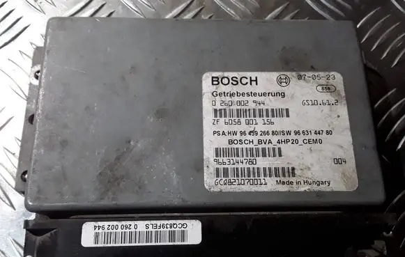 Citroen C5 Gearbox control unit/module 0260002944 9663144780