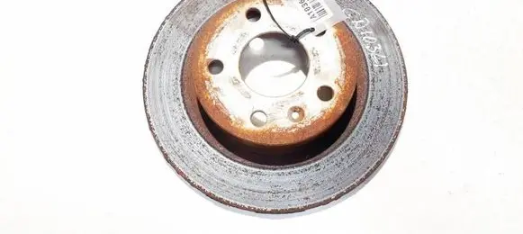 Opel Astra H Rear brake disc neventiliuojamas