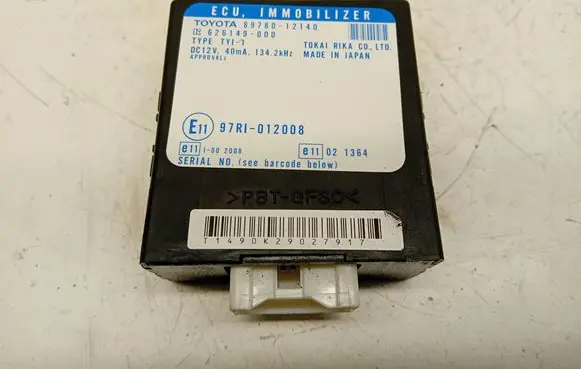 Toyota Corolla E120 E130 Immobilizer control unit/module 8978012140 97RI012008