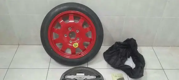 R17 spare wheel