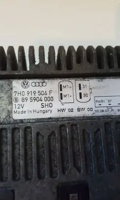 Volkswagen Transporter - Caravelle T5 Coolant fan relay 7H0919506F