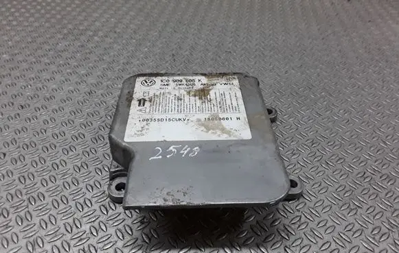Volkswagen Polo IV 9N3 Airbag control unit/module 1C0909605K
