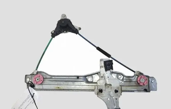 Peugeot 208 I Rear door manual window regulator 9673153980