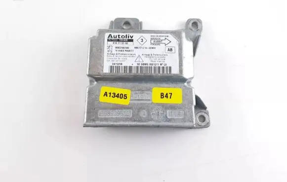 Peugeot 308 Airbag control unit/module 9665100180 610715100