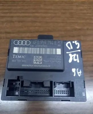 Audi A6 S6 C6 4F Door control unit/module 4F0959794E 4F0910795E