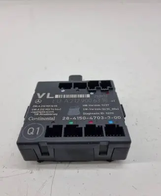 Mercedes-Benz E W212 Door control unit/module A2129006318