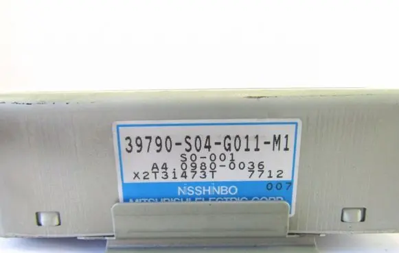Honda Civic Airbag control unit/module 39790S04G011M1