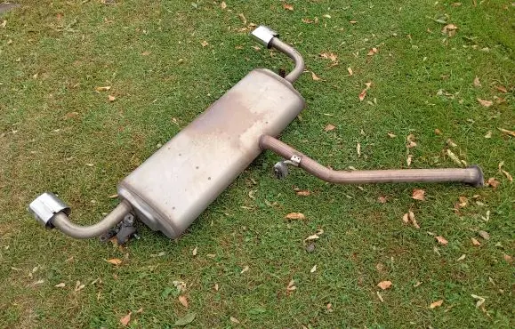 Toyota RAV 4 (XA50) Rear muffler/silencer tail pipe 