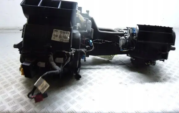 Interior heater climate box assembly