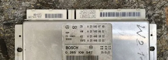 Mercedes-Benz E W211 Gateway control module 2115406745