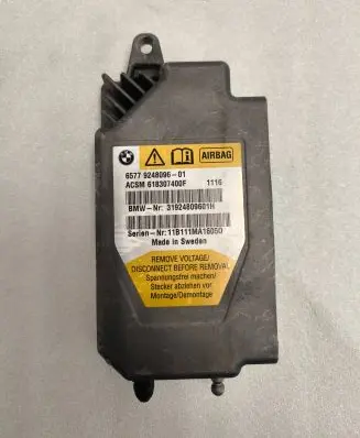 BMW 5 F10 F11 Airbag control unit/module 9248096 618307400F 31924809601H