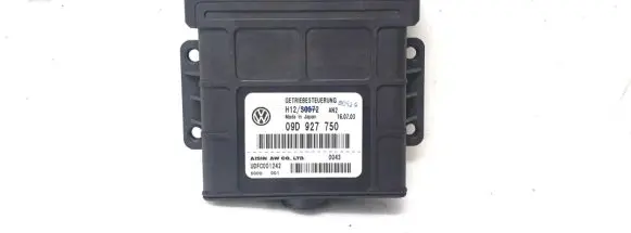 Volkswagen Touareg I Gearbox control unit/module 09D927750