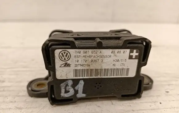 Audi Q7 4L ESP acceleration yaw rate sensor 7H0907652A