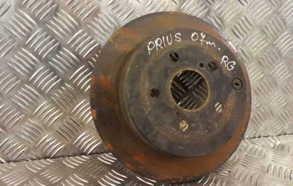 Toyota Prius (XW20) Rear brake disc