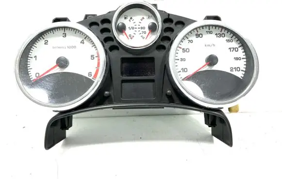 Peugeot 207 Speedometer (instrument cluster) A2C53370972 A2C53065547 966674918000