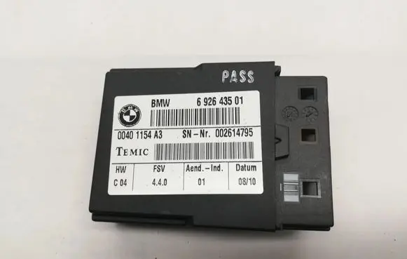 BMW 3 E90 E91 Seat control module 692643501