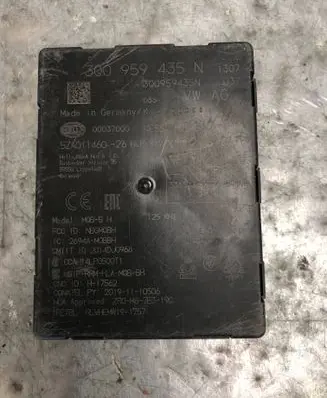 Keyless (KESSY) go control unit/module