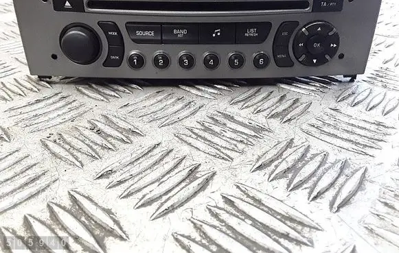 Peugeot 308 Radio/CD/DVD/GPS head unit 96650205xh