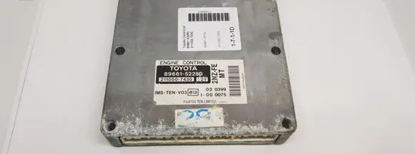 Toyota Corolla Verso AR10 Engine control unit/module 8966152280 2110007430