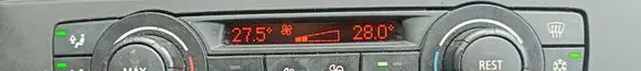 BMW 3 E90 E91 Climate control unit 6411911713601