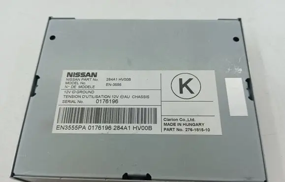 Nissan Qashqai Camera control unit module 284A1HV00B 0176196 EN3555