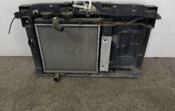 Citroen DS3 Radiator support slam panel