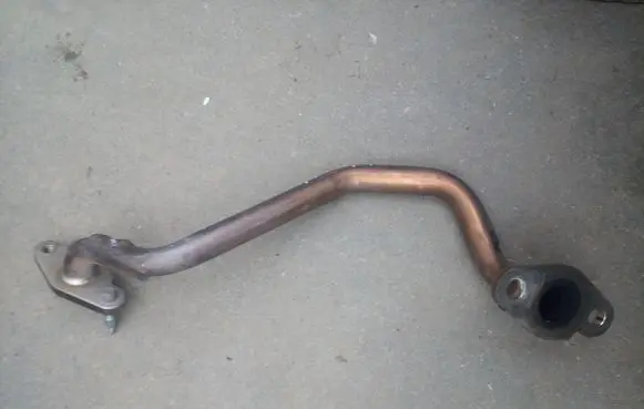 Toyota Yaris Exhaust gas pipe 