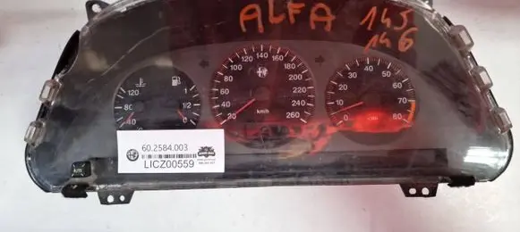 Alfa Romeo 147 Speedometer (instrument cluster) 602584003