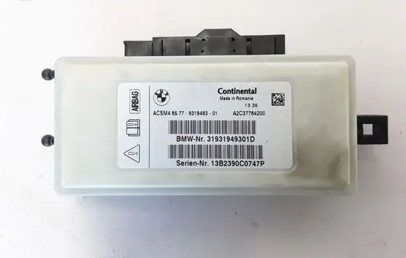 BMW 5 F10 F11 Airbag control unit/module 65779319493