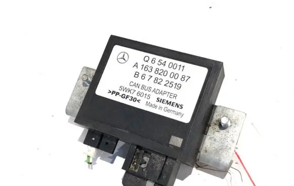 Mercedes-Benz ML W163 Other control units/modules A1638200087
