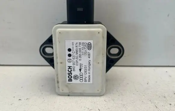 Audi A5 Sportback 8TA ESP acceleration yaw rate sensor 8K0907637C 7017252 0265005738