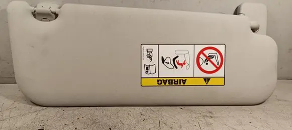 Jaguar XE Sun visor