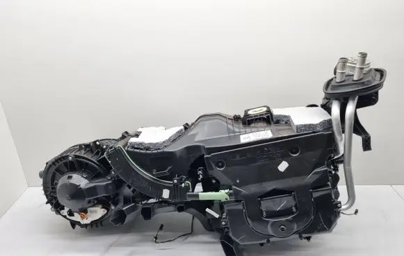 Interior heater climate box assembly