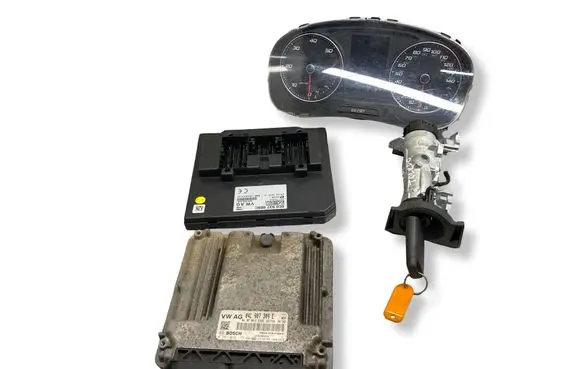 Seat Toledo IV (NH) Engine ECU kit and lock set 04L907309E 0281019175 6C0937089C