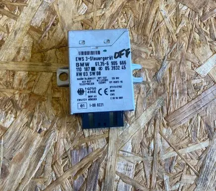 BMW 3 E46 Immobilizer control unit/module 61356905666 110187 05393245