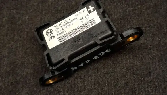 Porsche Cayenne (9PA) ESP acceleration yaw rate sensor 7H0907652A