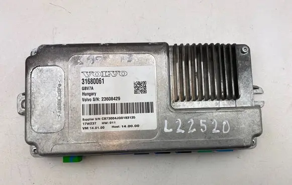 Volvo S90, V90 Camera control unit module 31680061 17W237 23608429