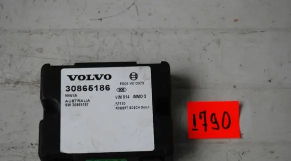 Volvo S40, V40 Immobilizer control unit/module 30865186
