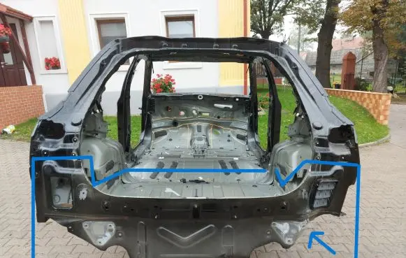 Opel Mokka B Rear bodywork 