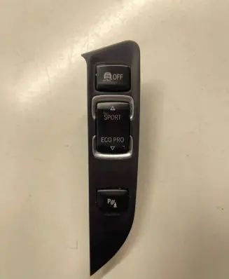 BMW 3 F30 F35 F31 ESP (stability program) switch 16598710 EED763P 9252921