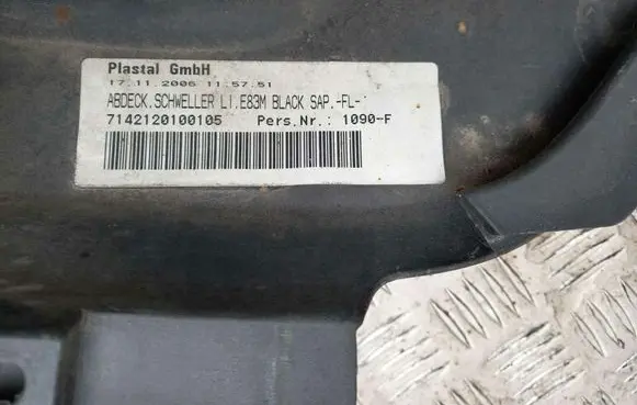 BMW X3 E83 Thresholds for All-terrain vehicles 7142110100105 7142120100105