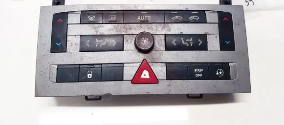 Peugeot 407 Climate control unit 96573322 96470287XT