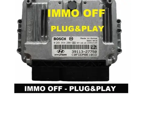 Hyundai i30 Engine control unit/module ECU 0281014280 3911327750
